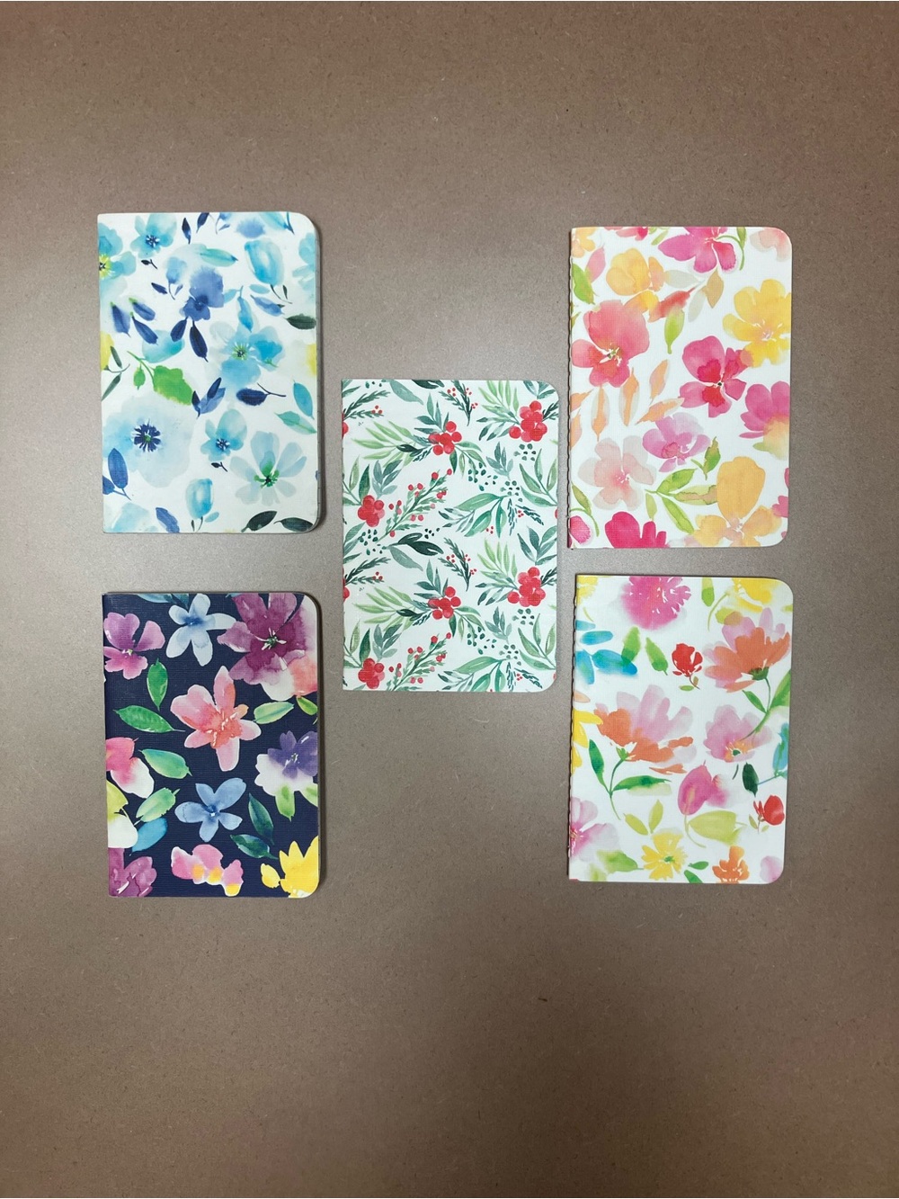 Set of 5 May Designs notebooks